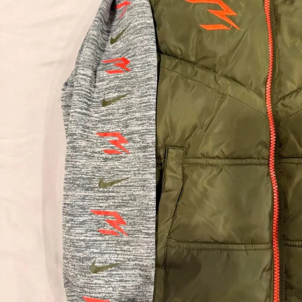 Nike Khaki and Green Jacket